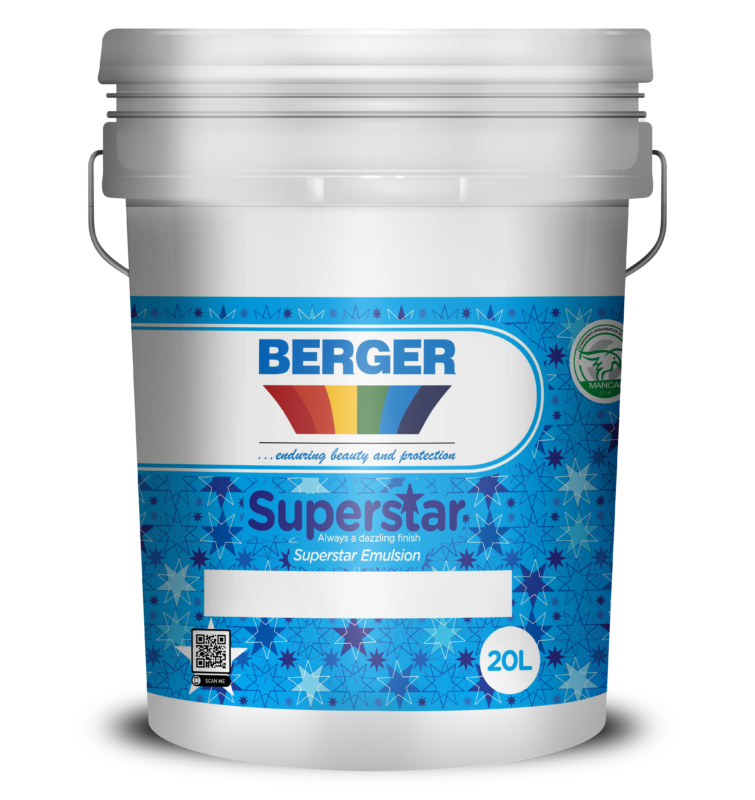 Berger Paints Super Star Emulsion light Colours Archibuilt ECommerce