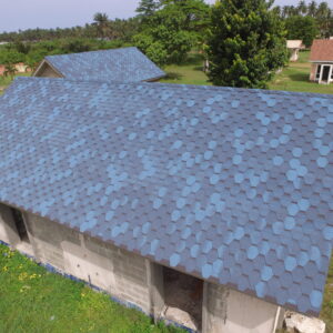 Mosaik Blue shingles roof