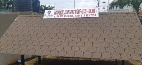 Fish-scale Shingles Roof